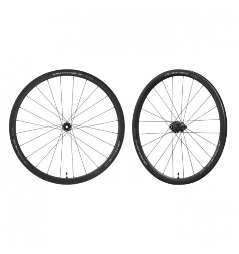 SHIMANO paire de roues à dique Dura-Ace C36 tubeless 12 vitesses