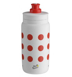 ELITE bidon velo FLY Teams Tour de France à pois - 550ml