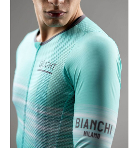 Maillot vélo manches courtes en tissu recyclé femme SIROKO Maillot vélo manches courtes en tissu recyclé femme SIROKO