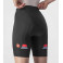 CASTELLI Prima Black / Hibiscus women's cycling shorts 2024