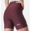 CASTELLI Prima Deep bordeau / Persian red women's cycling shorts 2024