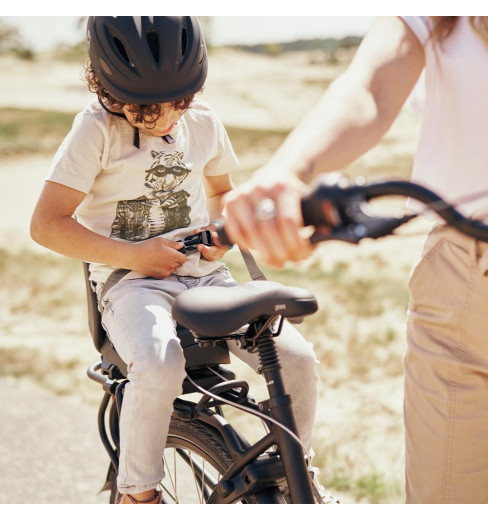 Urban Iki Junior - Fietszitje - Dragermontage - Max 35 kg - - Fietsaccessoires | Fietsstoeltjes