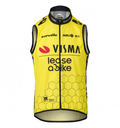 TEAM VISMA-LEASE A BIKE gilet coupe-vent sans manches 2024