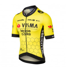 TEAM VISMA-LEASE A BIKE maillot vélo manches courtes Premium 2024