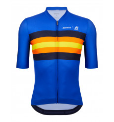 SANTINI maillot vélo manches courtes Le Vrai K-Way