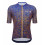 SANTINI maillot vélo manches courtes Point K-WAY - Bleu