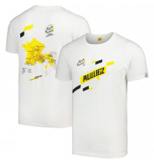 TOUR DE FRANCE t-shirt Parcours blanc 2024