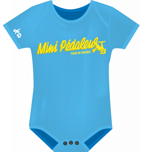 TOUR DE FRANCE Body bébé officiel Mini Pedaleurs 2024