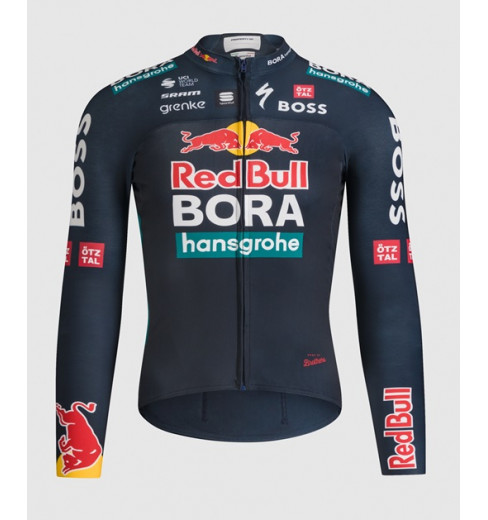 RED BULL BORA HANSGROHE thermal long sleeve jersey 2024 CYCLES ET SPORTS