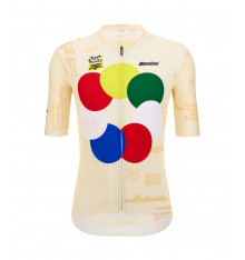 SANTINI maillot de cyclisme Grand Départ Florence Tour de France 2024