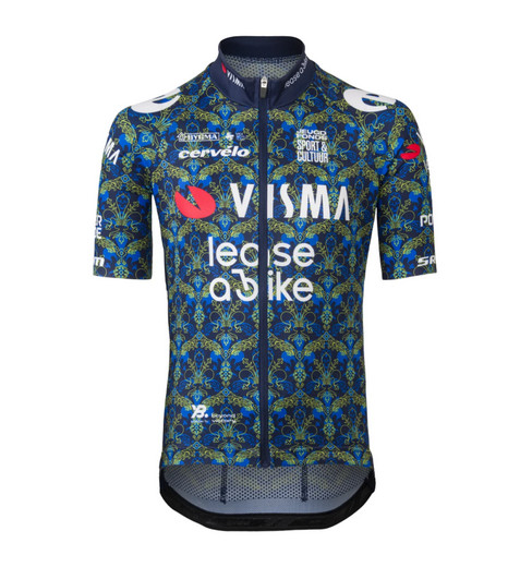 TEAM VISMA-LEASE A BIKE Tour de France kid’s short sleeves jersey 2024