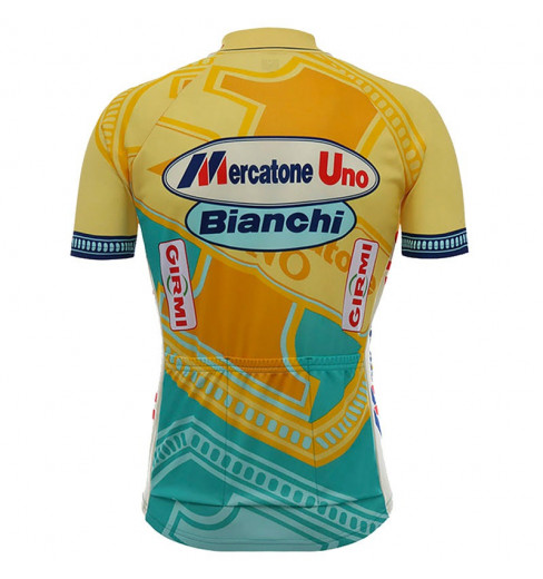 Mercatone Uno Maillot Manches Courtes Vintage Marco Pantani Forever 1998 - Réédition CYCLES ET
