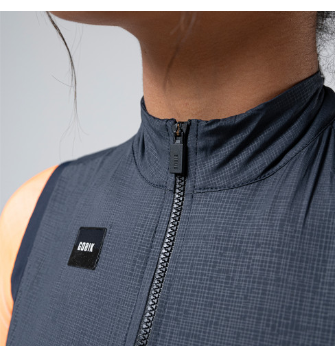 Gilet Cycliste Femme Eliel Gibraltar - XS - Multicolore - Coupe-vent