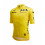 SANTINI maillot vélo manches courtes Tour de France Replica  Leader - Jaune 2024