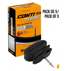 Pack of 5 CONTI RACE 28 tire tubes 700C