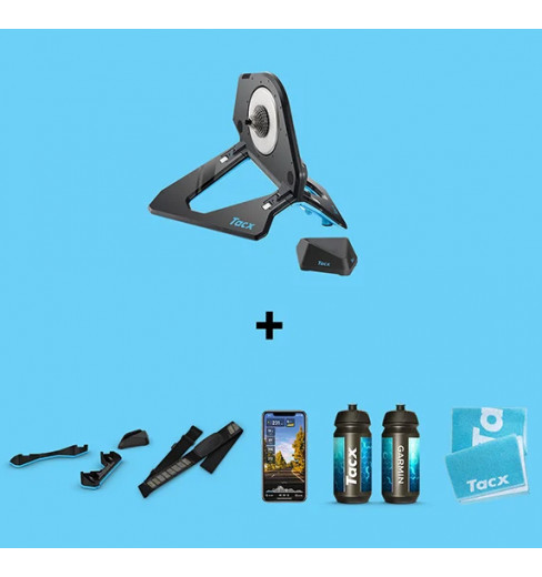TACX kit home trainer NEO 2T SMART + pack accessoires Tacx offert