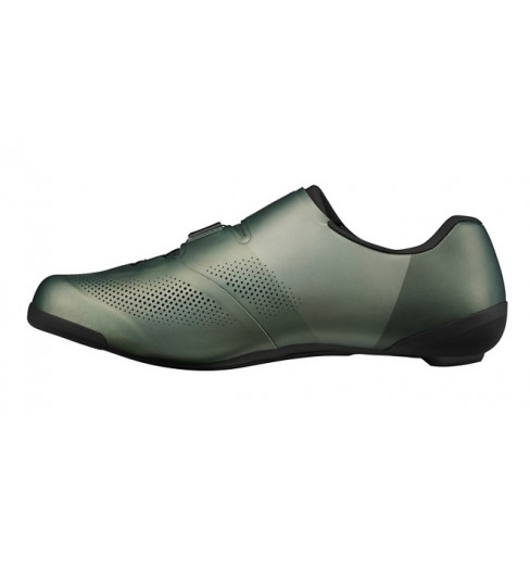 Chaussures Vélo Route Shimano SH-RC703 Homme - Large - Carbone SPD-SL Neuves