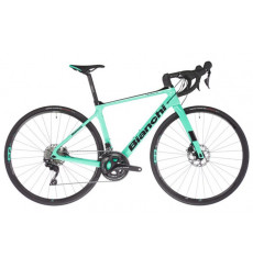 V&eacute;lo route BIANCHI INFINITO XE SHIMANO 105 Di2 12V CARBONE Bleu