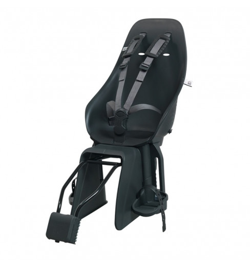 Siège Vélo Enfant Urban Iki U-me Easyfix - Pour Porte-bagages, 9 Mois à 6 Ans (22kg), Harnais 5 Points, Noir - 6
