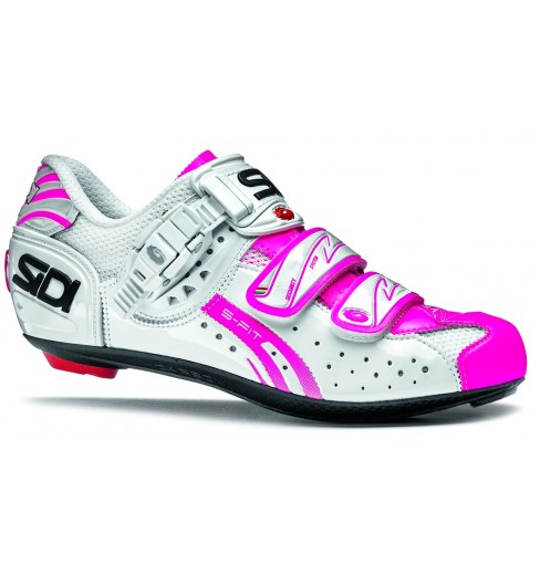 SIDI chaussures femme Genius 5 Fit blanc rose fluo 2015