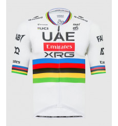 UAE TEAM EMIRATES maillot velo manches courtes Magistrale Tadej Pogacar Champion du Monde